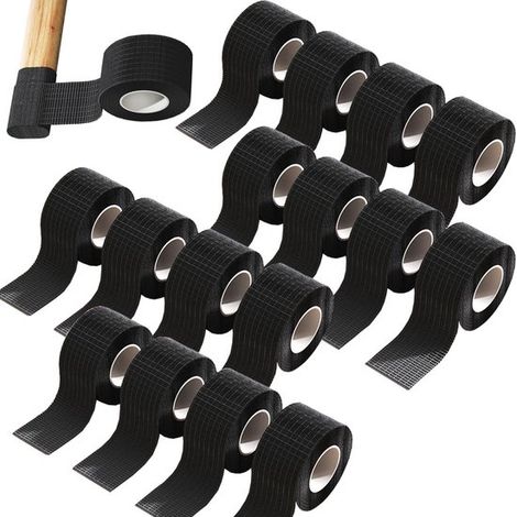 16 protectores redondos para patas de sillas, Adhesivos autoadhesivos que amortiguan el sonido, Adhesivo amortiguador de impactos y sonido, Negro (1/5)