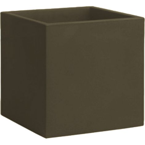 Vaso 50x50 cm in Resina Arkema Iris Vase Dove Grey (1/3)