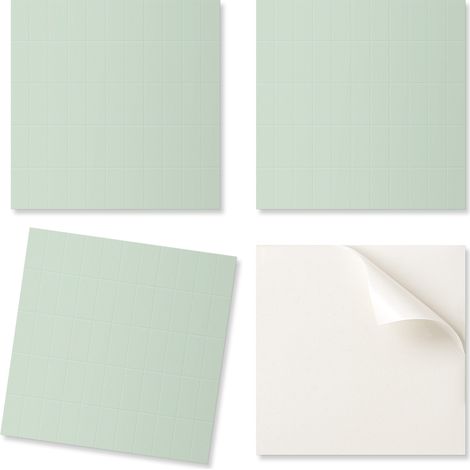 Baldosas de vinilo autoadhesivas con estampado para sal贸n, rectangulares, en cuadr铆cula, 9x30x30 cm.