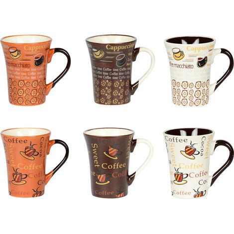 Table Passion - Tasse Collector 15 cl décors assortis (lot de 6)