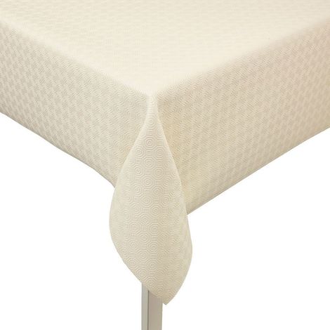 Protège table blanc 140x140cm  Conditionnement: 140cm (1/2)