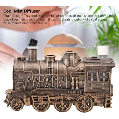 Humidificateur à brume Humidificateur en forme de Train, diffuseur de brume fraîche à Double sortie, pour deco diffuseur (1/5)