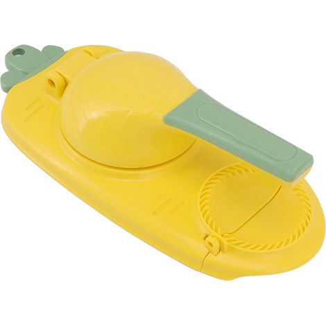 2-in-1-Teigtaschenformer – einfach und zeitsparend – für Zuhause und Restaurant (Gelb) (1/5)