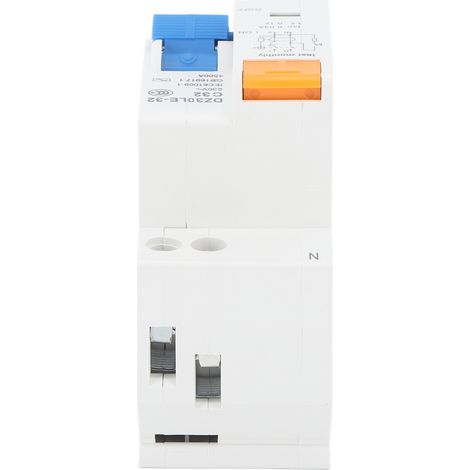 32A 230V Leitungsschutzschalter 1P+N Kurzschlussschutz PC-Leitungsschutzschalter für elektrische Sicherheit im Haushalt (1/5)