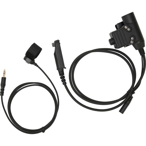 Adaptateur PTT U94 pour Radio UV-9R avec Connecteur Clavier et Compatibilité Multi-Casques (1/5)
