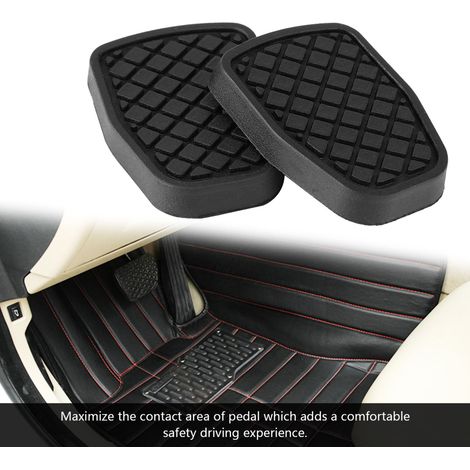 Paar Gummipads für Kupplungs- und Bremspedal, kompatibel mit Subaru Forester, Impreza, Legacy, Outback, WRX (1/5)