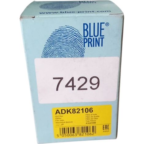 Filtro olio blueprint adk82106  wl7429  op269  hu712/7x  ch10047eco  oe682