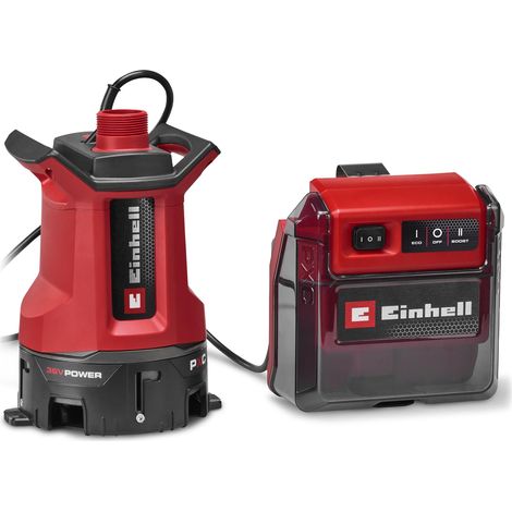 Einhell Pompa per acque reflue GE-DP 36/35 LL Li-Solo Power X-Change (36 V, portata 14000 l/h, altezza max. 9 m, modalità ECO/Boost, pompa 2 in 1, senza batteria) (1/5)