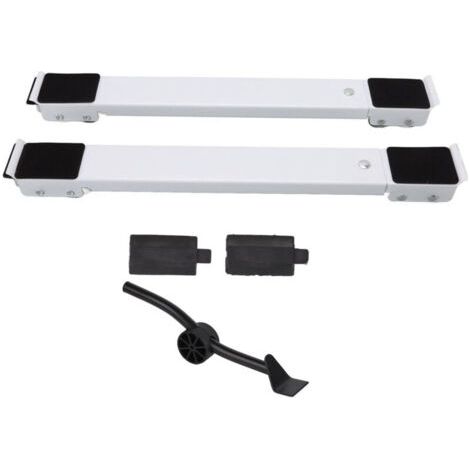 Eosnow Rouleau d'appareil universel, roulement de 300kg, Base de meuble Mobile extensible pour réfrigérateur et Machine à laver (1/4)