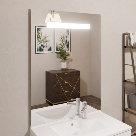 Miroir lumineux ELEGANCE 80x105 cm - sans interrupteur (1/5)