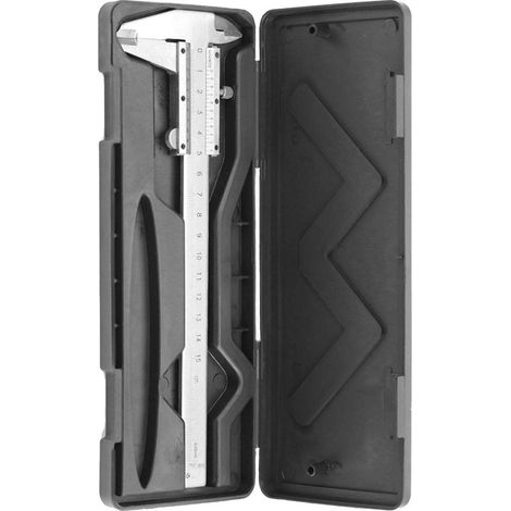 Calibrador de metal de acero al carbono de alta precisión, calibrador vernier profesional para mediciones precisas de exteriores/interiores/profundidad, herramienta de medición (1/5)