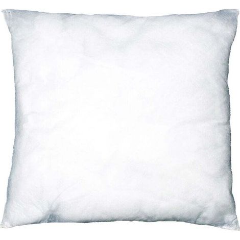 Cojín relleno blanco, 45x45 cm, cojín de apoyo lumbar con núcleo de almohada (1/3)