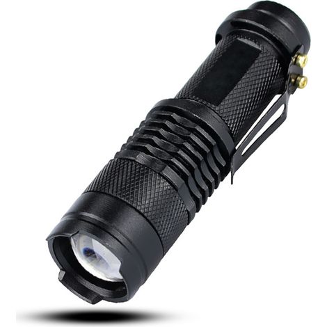 Mini-Taschenlampe mit hoher Lichtstärke und großer Reichweite (3er-Set, Batterien nicht enthalten)