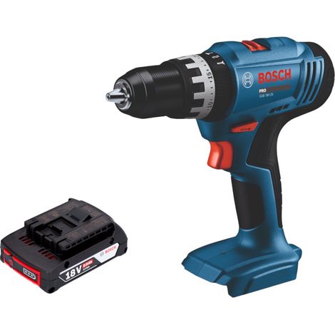 Bosch GSB 18V-25 Professional Trapano avvitatore a percussione a batteria 18 V 56 Nm ( 06019K9300 ) Solo - senza batteria, senza caricabatterie (1/5)