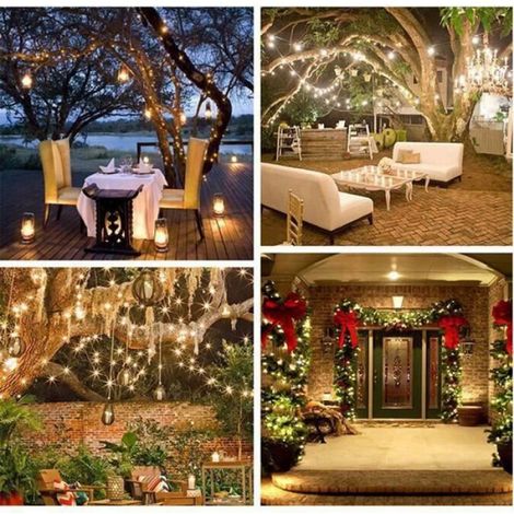 Guirlande lumineuse - JARDIN - Micro LED - 100 LED - 1200 cm - Solaire - Extérieur (1/4)