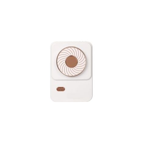 Mini ventilateur de cou USB sans pales, haute ventilation, portable, blanc – (1/3)