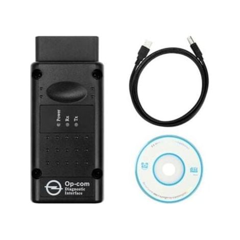 OPCOM 2012V Firmware Opera V1.99 CAN OBD2 USB Interface Diagnostic Tester, Black MUMU (1/4)