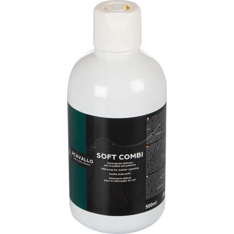 Soft combi detergente delicato per il cuoio con azione idratante 500ml