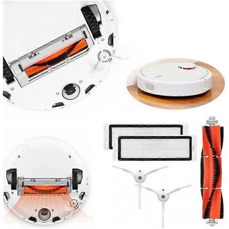 NALOOKAMIC Filtre HEPA pour aspirateur robot Xiaomi Mi 1 1S Roborock S5 S50 Max S6 Mijia