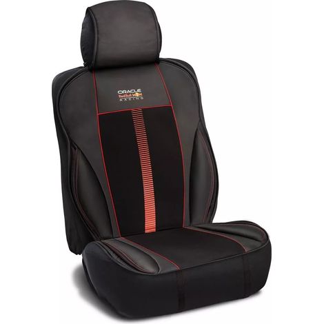 schienale singolo auto redbull "powerbar" nero e rosso