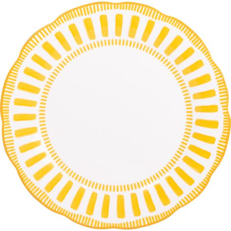 Table Passion - Assiette creuse Napoli jaune 22 cm (lot de 6) (1/5)