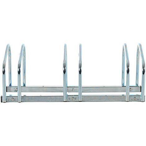 Rastrelliera Porta Biciclette 3 Posti 70,5x33x27 cm Tubi in Acciaio (1/5)