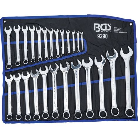 BGS Juego de llaves combinadas SW 6 - 32 mm 25 pzs. - 9290 (1/5)