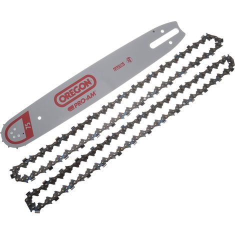 Combo Oregon guide 38cm 153SFHD025 + 2 chaines 75DPX056E (1/3)