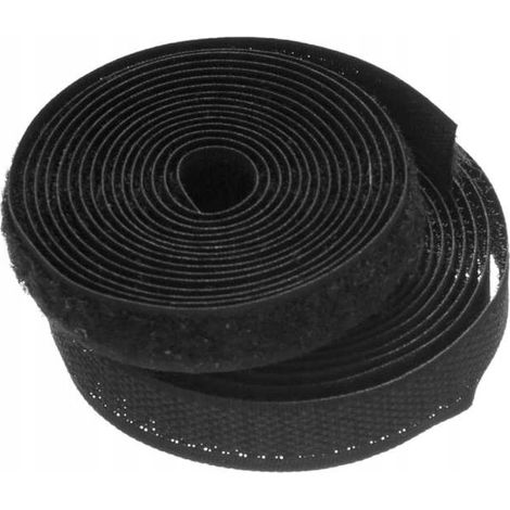 Velcro Brewis nero 2x16mm