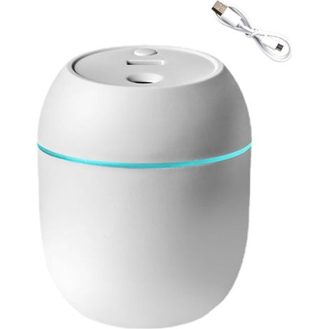 Bardusch 1 Pcs Humidificateurs pour chambre à coucher, 2 modes de fonctionnement, humidificateur pour bébé, petit humidificateur d'air silencieux avec effets de lumière, humidificateurs rechargeable (1/5)