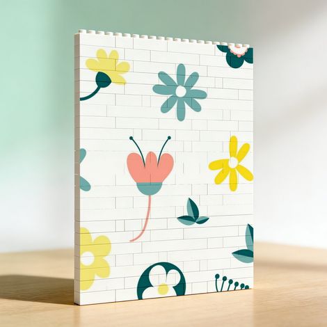 Déco en blocs festifs : souvenir pour couples, familles et amis dans leur intérieur (1/5)