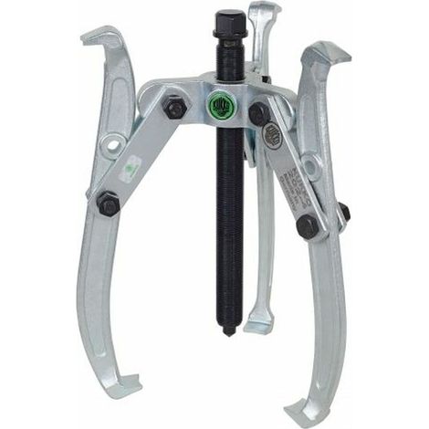 Estrattore per cuscinetti reversibile a 3 bracci KUKKO 380x300 mm con arresto di profondità. (1/5)