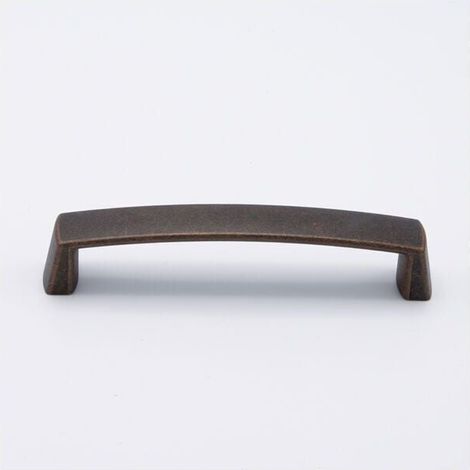Maniglia dalle linee morbide effetto rame 140x20x28mm - 389B Round B