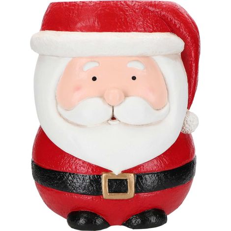 Sgabello a forma di babbo natale per decorazioni natalizie da 37,8x37x46,5 (1/4)