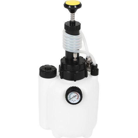 Kit de purge de liquide de frein et d'embrayage avec pompe à liquide de 3 L et flacon de recharge de 1 L. (1/5)