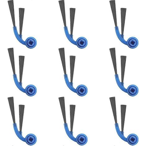 Accessoires pour aspirateurs robots ECOVACS Deebot T80 Omni, X8 Pro Omni et T30C : brosse latérale de rechange pour T80 Omni (9 pièces). (1/5)