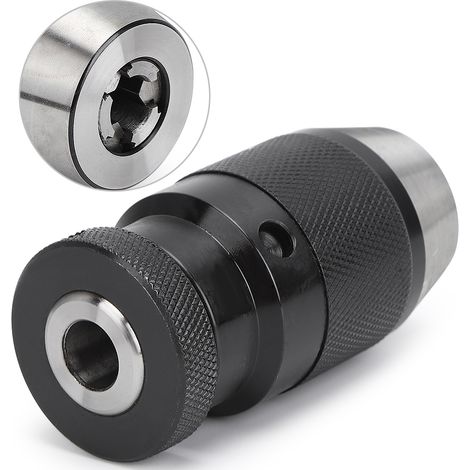 B12 Selbstspannendes Bohrfutter für Fräsmaschinen, automatisches Verriegelungsbohrfutter für CNC-Drehmaschinen (1/5)