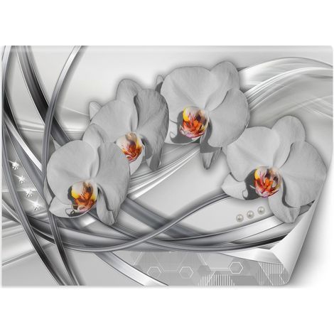 Carta Da Parati, Orchidee astratte - 400x280 (1/5)