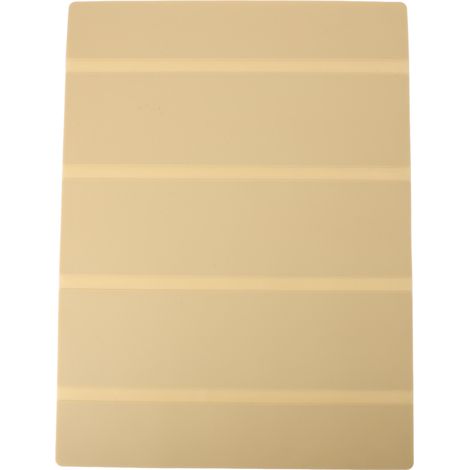 Tapis de table de camping pliable, imperméable, résistant à l'usure et à la chaleur, antidérapant, en caoutchouc kaki, idéal pour les pique-niques.