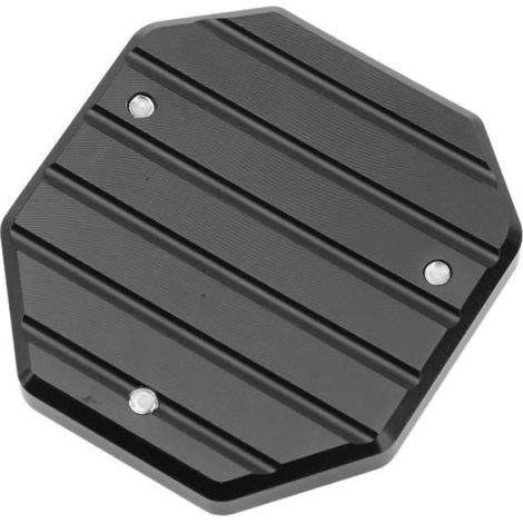 Omabeta Plaque de support de béquille latérale de moto Support de plaque de béquille latérale de moto, auto couvres Noir Bleu (1/4)