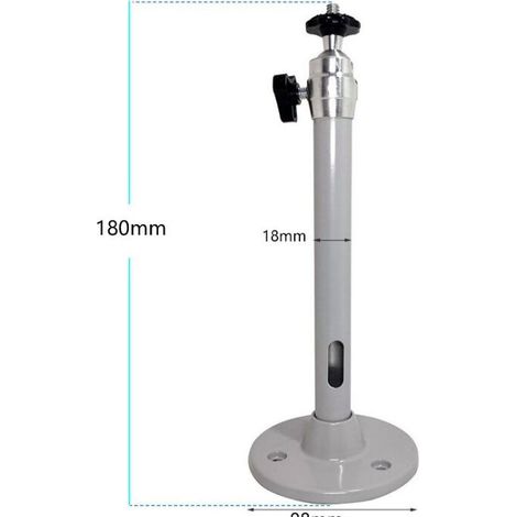 1PCS Projector Ceiling Mount Universal Projector Bracket for Projector Mini Projector Support 90° 360° Rotation Ceiling Wall Mount Aluminum
