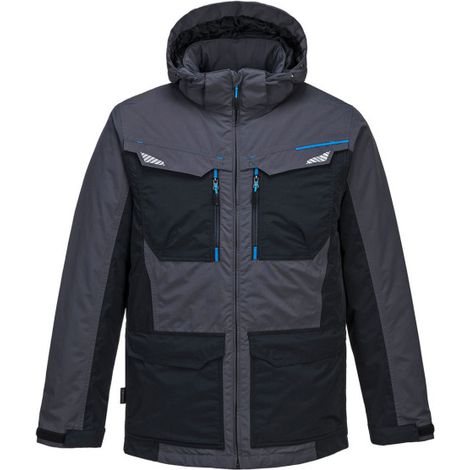 Chaqueta de trabajo de invierno detalles reflectantes WX3 T740 M Gris metálico
