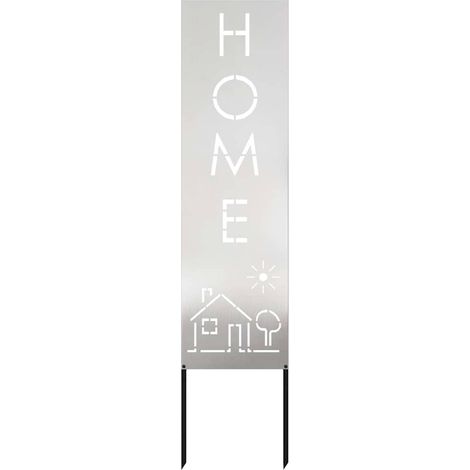 Écran de confidentialité de jardin Fretwork Argent 32 x 140 cm CFW938285 (1/5)