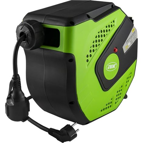CARRETE DE CABLE ELÉCTRICO 21M - VERDE JBM 53586 (1/7)