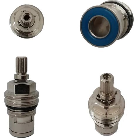 vitone ceramico di ricambio destro acqua fredda 1/2 RTVT101CC TREEMME (1/2)