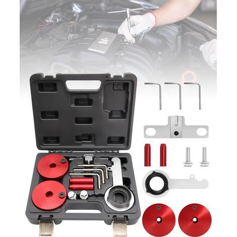 Kit Calage Distribution pour Ford Transit S-Max 2.0 TDCi EcoBlue, Outils de réglage du Moteur de Voiture 303-1637, 303-1643, 303-1650, Outil de Blocage de l'arbre à cames de Voiture (1/5)