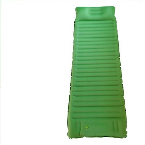 Aufblasbares Poolsofa „Lazy Bag“ für See und Fluss – inklusive Tragetasche – einfach auf- und abzubauen – kein Aufblasen erforderlich – 19268 cm – Grün (1/5)