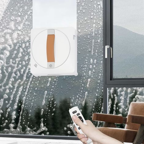 Senderpick – Robot lave-vitres automatique 2500 Pa – Navigation intelligente – Télécommande incluse – Nettoyage rapide 10,76 m² en 3,5 min