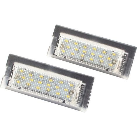 Juego de 2 luces LED para matrícula BMW Serie 5 E39 Estate (1996-2003) (1/2)