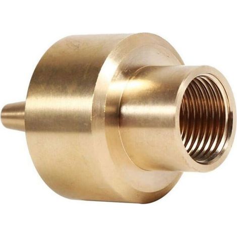 Tête de Pulvérisation en Laiton Doré pour Fontaine de Jardin - Accessoire Brumisateur 1/2", Bassin et Plus (1/4)